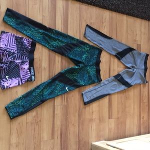 NIKE BUNDLE! leggings and spandex and sports bras